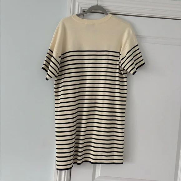 Tuckernuck Cream and Navy Stripe Dress - Picture 5 of 6